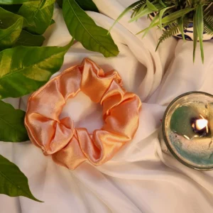 Rust | Ultra Satin Scrunchies | Rubber Band