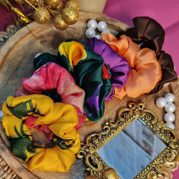 Old Era Black Satin Combo – (12 Piece Pack) Hair Accessories Set