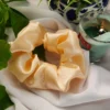 Light Rust | Premium Satin Scrunchies | Rubber Band - Light Rust